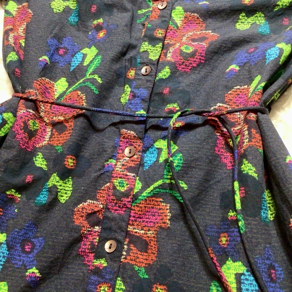 Tuckernuck Ro’s Garden Poplin Ines Anthropologie Dress Floral Edit Cotton XS S M - Picture 8 of 13